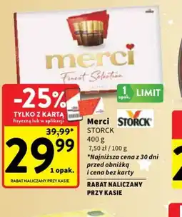 Intermarche Storck Merci oferta