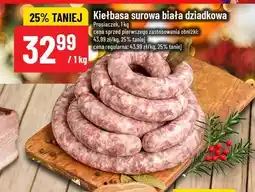 Polomarket Kiełbasa surowa biała dziadkowa oferta