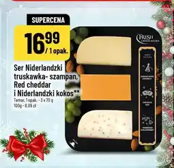 Polomarket Ser Nederlandzki truskawka-szampan, Red cheddar i Nederlandzki kokos oferta