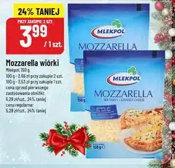 Polomarket Mozzarella wiórki Mlekpol oferta