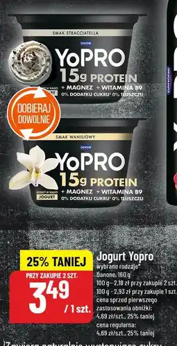 Polomarket YoPRO Jogurt Waniliowy i Stracetella 15g Protein oferta