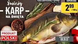 Polomarket Karp patroszony z głową oferta