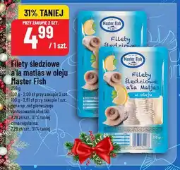 Polomarket Filety śledziowe à la matjas w oleju Master Fish oferta