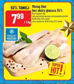 Polomarket Mintaj filet bez skóry glazura 35% oferta