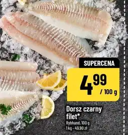 Polomarket Dorsz czarny filet oferta