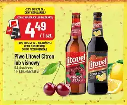 Polomarket Piwo Litovel Citron lub viśnowy oferta
