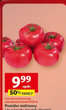 Auchan Pomidory malinowe hiszpania oferta