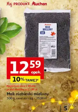 Auchan Mak mielony Auchan Różnorodne (Logo Czerwone) oferta