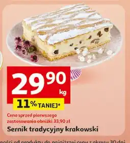 Auchan Sernik tradycyjny krakowski oferta