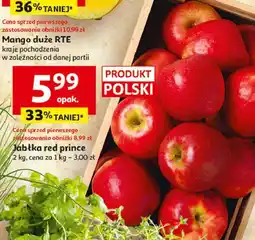 Auchan Jabłka red prince oferta