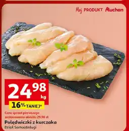 Auchan Polędwiczki z kurczaka Auchan oferta