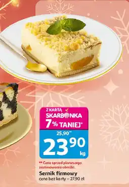 Auchan Sernik firmowy oferta