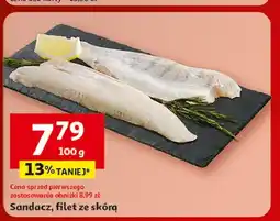 Auchan Sandacz filet ze skórą oferta