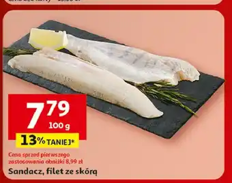 Auchan Sandacz filet ze skórą oferta