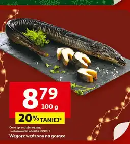 Auchan Węgorz wędzony na gorąco oferta