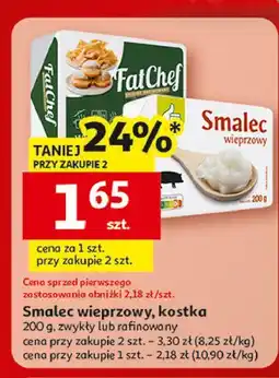 Auchan Smalec rafinowany Fat Chef oferta