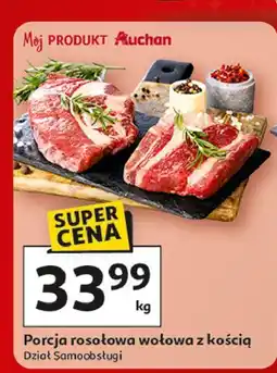 Auchan Porcja rosołowa wołowa Auchan oferta