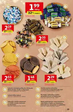 Auchan Wafle podkarpackie z masą krówkową Delta Bis oferta