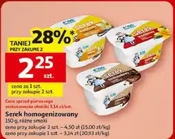 Auchan Serek waniliowy z laską wanilii Rolmlecz oferta