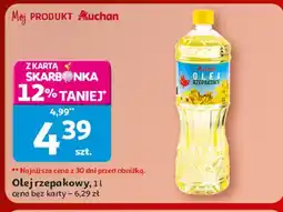 Auchan Olej rzepakowy Auchan oferta