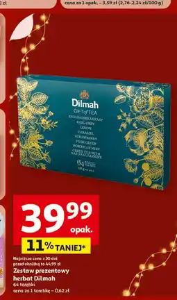 Auchan Zestaw herbat gift of tea Dilmah oferta
