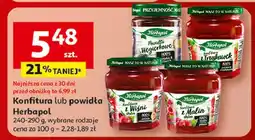 Auchan Konfitura z wiśni Herbapol oferta