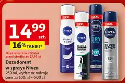 Auchan Antyperspirant Nivea Men Silver Protect oferta