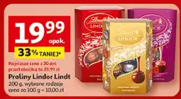 Auchan Bombonierka raspberry & cream Lindt Lindor oferta