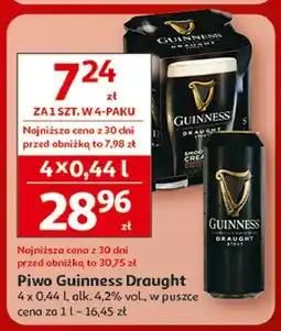 Auchan Piwo Guinness Draught oferta