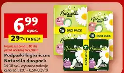 Auchan Podpaski higieniczne night Naturella Ultra oferta