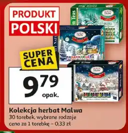 Auchan Kolekcja herbat black tea Malwa Tea oferta