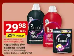 Auchan Kapsułki do prania Perwoll Renew Black oferta