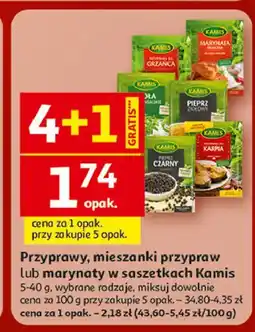 Auchan Przyprawa do karpia Kamis oferta