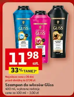 Auchan Szampon do włosów Gliss Kur Supreme Lenght oferta