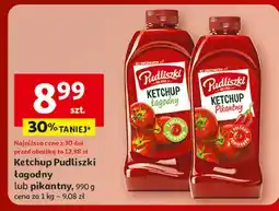 Auchan Ketchup łagodny Pudliszki oferta
