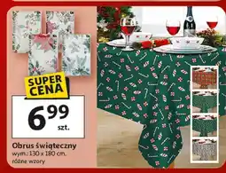 Auchan Obrus świąteczny 130 x 180 cm oferta