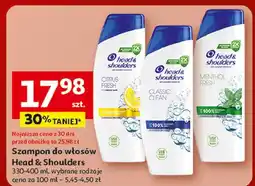 Auchan Szampon menthol fresh 2in1 Head&Shoulders oferta