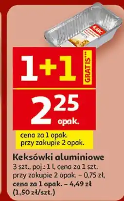 Auchan Keksówka aluminiowa 1 l Aec oferta