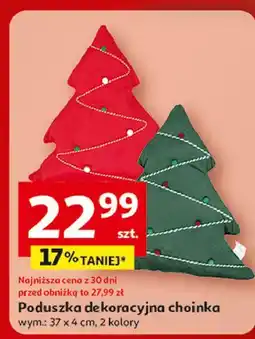 Auchan Poduszka choinka oferta