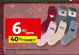 Auchan Skarpety męskie rozm. 35-46 oferta