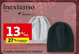 Auchan Czapka męska Inextenso By Auchan oferta