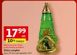 Auchan Znicz choinka szopka mała oferta