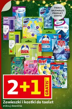Auchan Krążki żelowe lime - zapas Duck Fresh Discs oferta