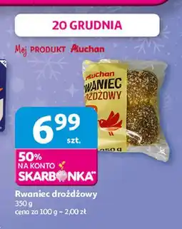 Auchan Rwaniec drożdżowy Auchan Różnorodne (Logo Czerwone) oferta