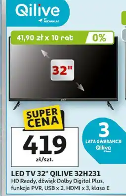 Auchan Telewizor 32'' 32h231 Qilive oferta