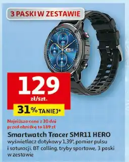 Auchan Smartwatch smr11 hero Tracer oferta