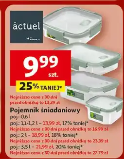 Auchan Pojemnik śniadaniowy 3.5 l Actuel oferta