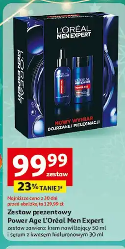 Auchan Zestaw w pudełku power age L'oreal Zestawy oferta