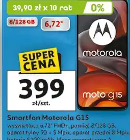 Auchan Smartfon g15 szary Motorola oferta
