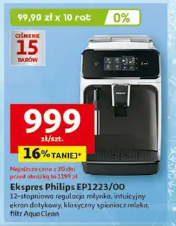 Auchan Ekspres ciśnieniowy ep1223/00 Philips oferta